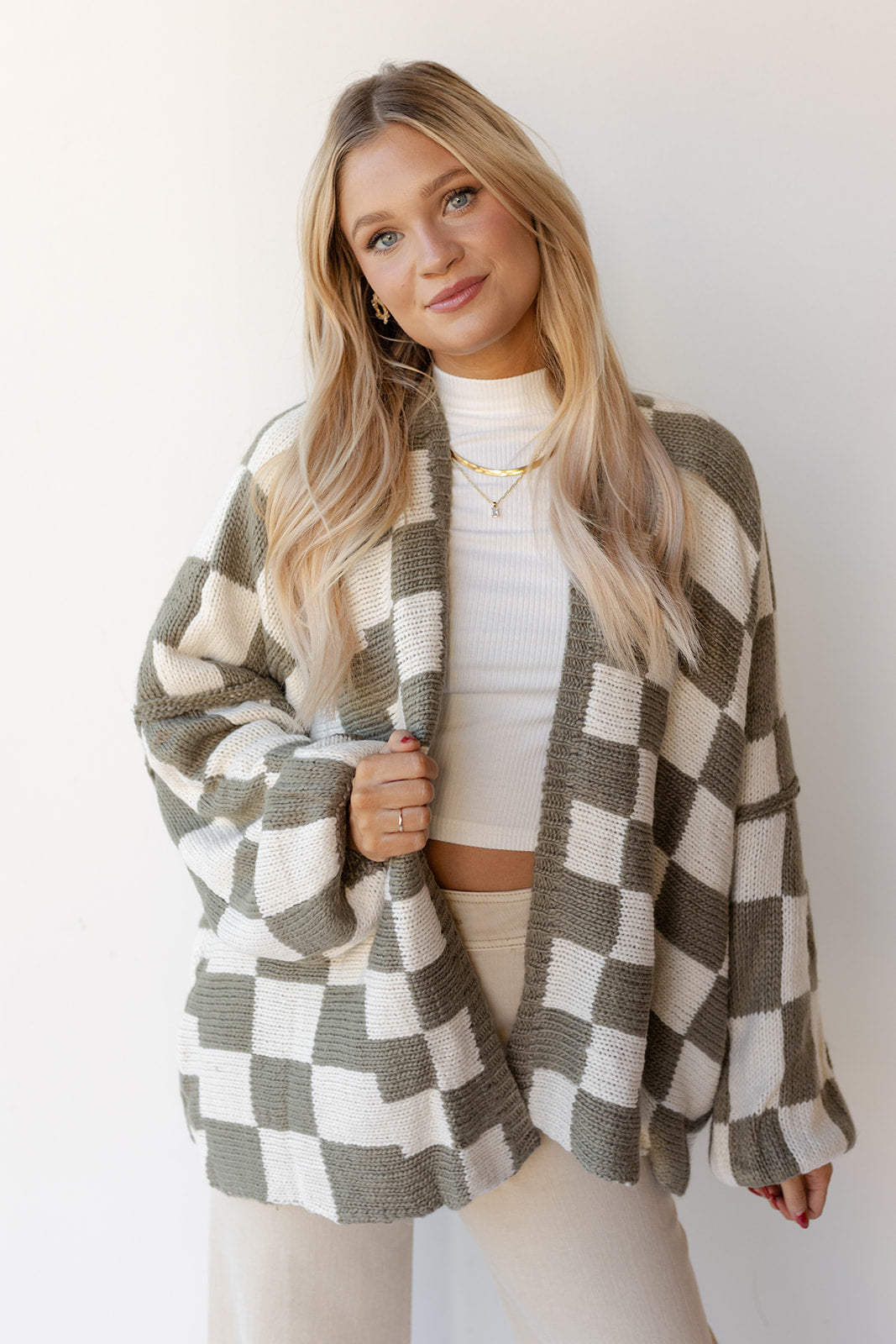 checkmate cardigan