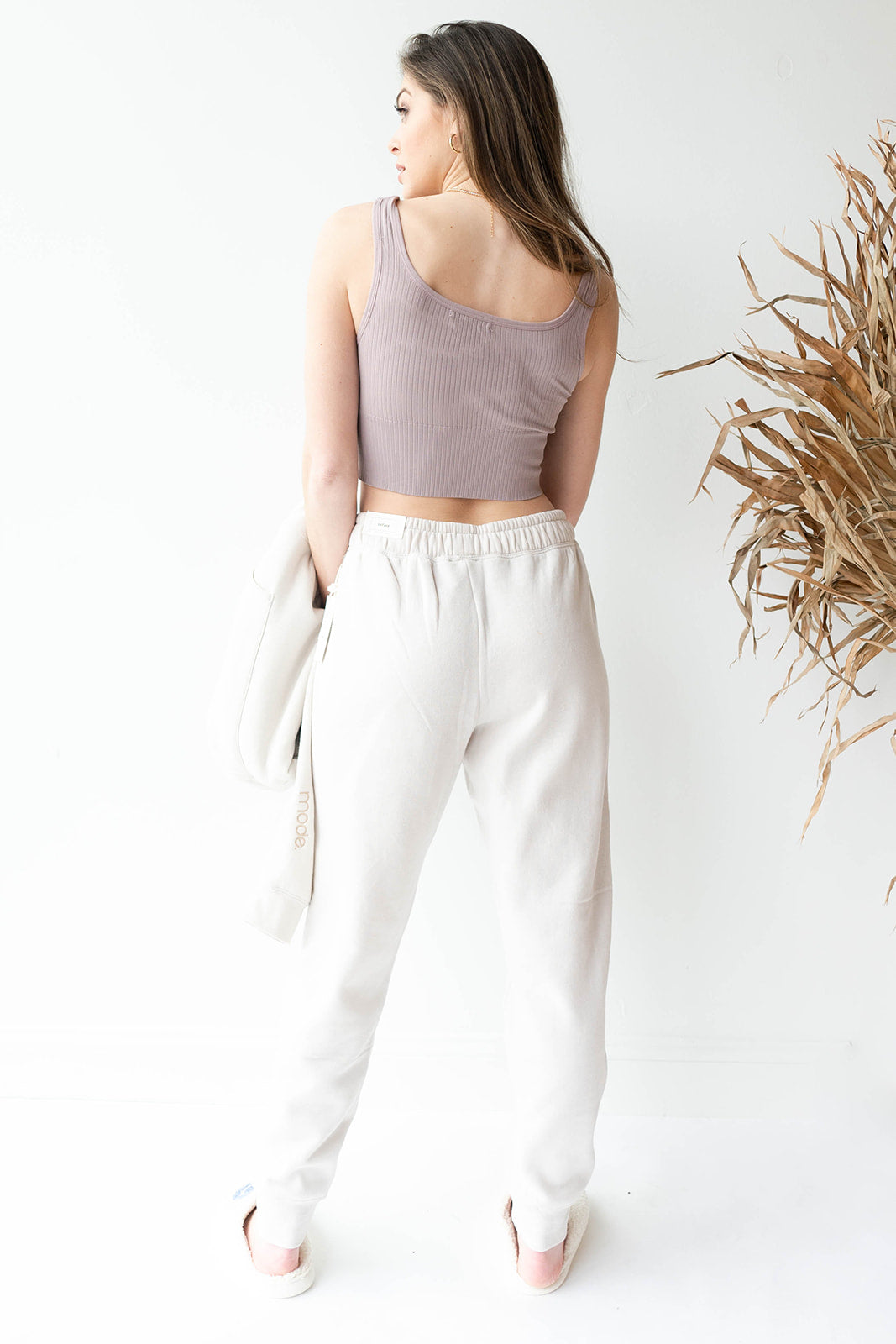 rib knit crop top