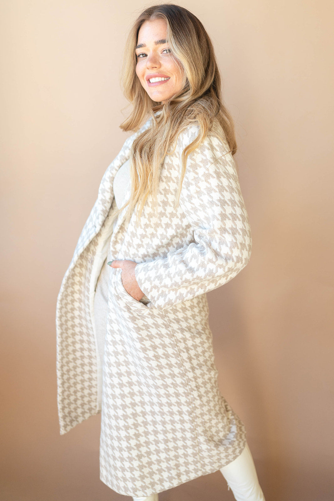 elegant houndstooth coat elegant houndstooth coat