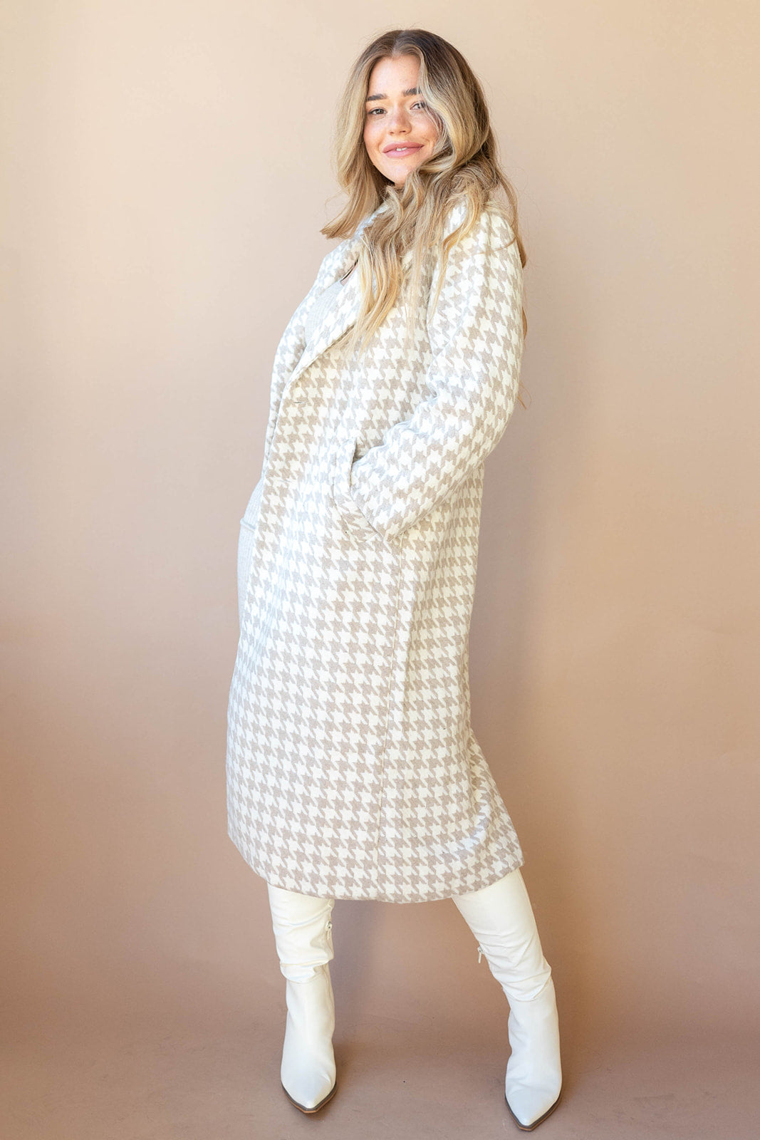 elegant houndstooth coat elegant houndstooth coat